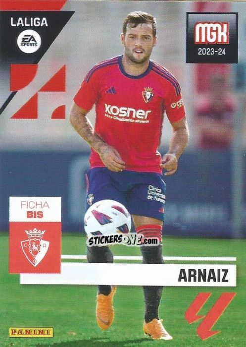 Figurina Arnaiz - LaLiga 2023-2024. Megacracks n. 288bis - Panini