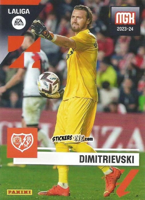 Figurina Dimitrivski - LaLiga 2023-2024. Megacracks n. 290 - Panini