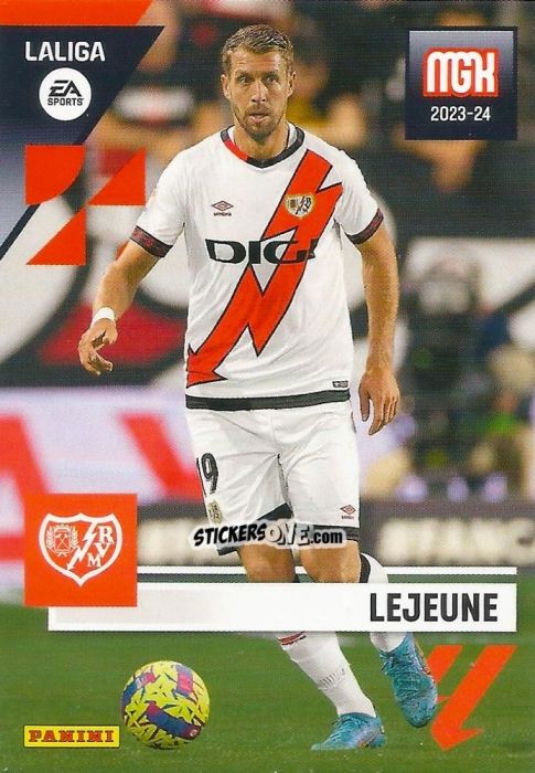 Figurina Lejeune - LaLiga 2023-2024. Megacracks n. 294 - Panini