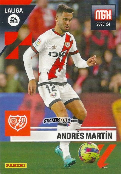 Figurina Andrés Martín - LaLiga 2023-2024. Megacracks n. 301 - Panini
