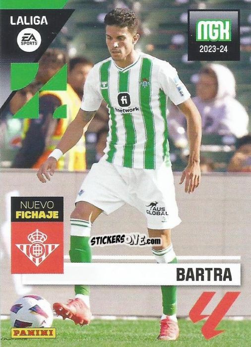 Cromo Bartra - LaLiga 2023-2024. Megacracks n. 459 - Panini