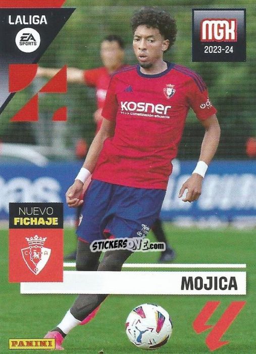 Figurina Mojica - LaLiga 2023-2024. Megacracks n. 468 - Panini