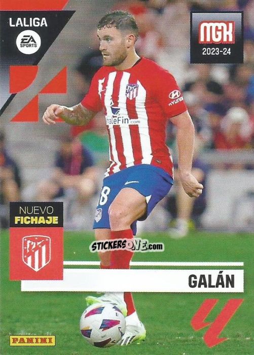 Figurina Galán - LaLiga 2023-2024. Megacracks n. 469 - Panini