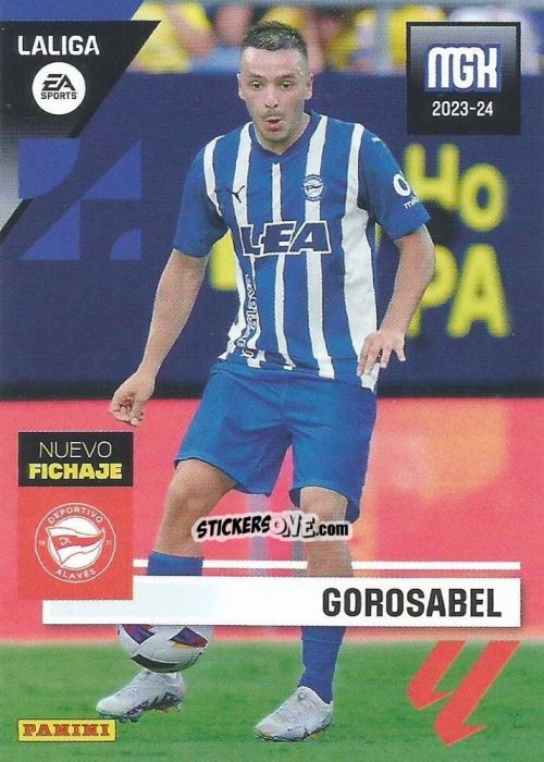 Figurina Gorosabel - LaLiga 2023-2024. Megacracks n. 478 - Panini