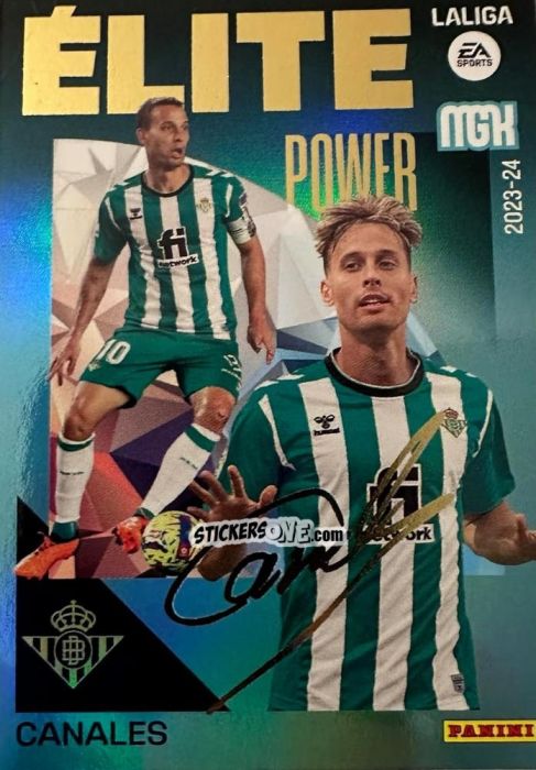 Cromo Canales - LaLiga 2023-2024. Megacracks n. 1p - Panini
