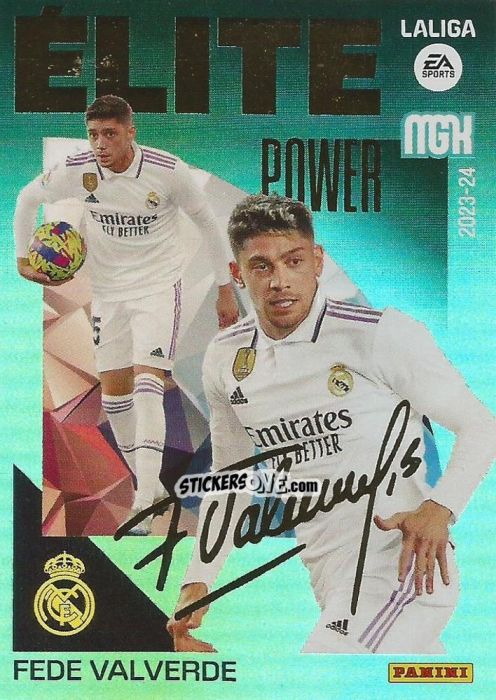 Sticker Fede Valverde - LaLiga 2023-2024. Megacracks n. 3p - Panini