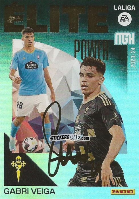 Figurina Gabri Veiga - LaLiga 2023-2024. Megacracks n. 4p - Panini