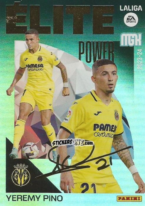 Cromo Yeremy Pino - LaLiga 2023-2024. Megacracks n. 17p - Panini