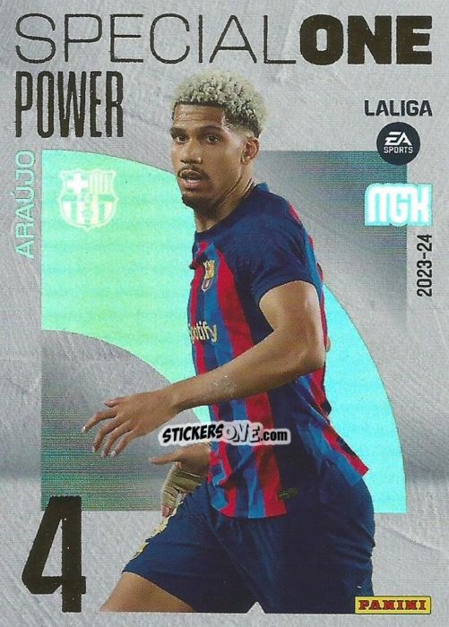Cromo Araújo - LaLiga 2023-2024. Megacracks n. 382p - Panini