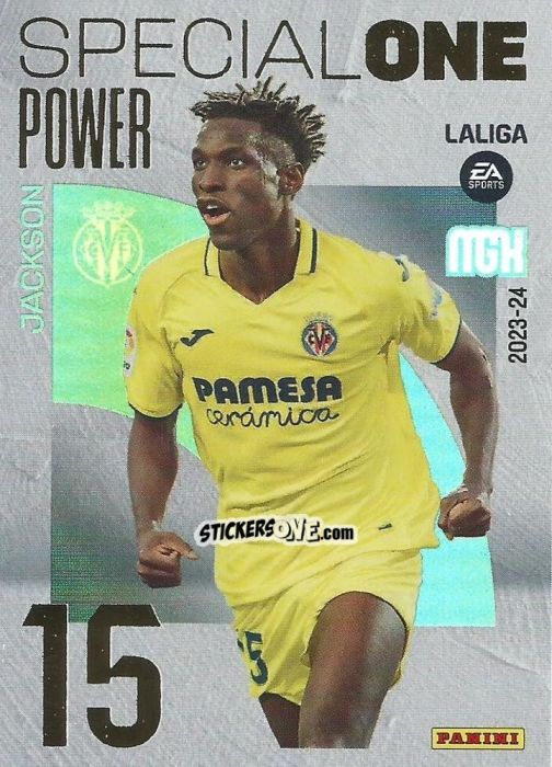 Cromo Jackson - LaLiga 2023-2024. Megacracks n. 393p - Panini