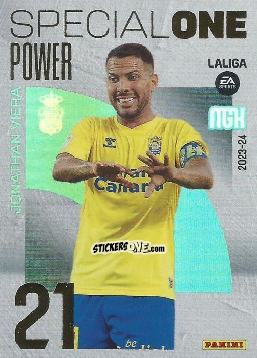 Cromo Jonathan Viera - LaLiga 2023-2024. Megacracks n. 395p - Panini