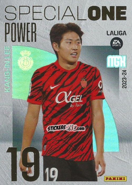 Figurina Kang-In Lee - LaLiga 2023-2024. Megacracks n. 396p - Panini
