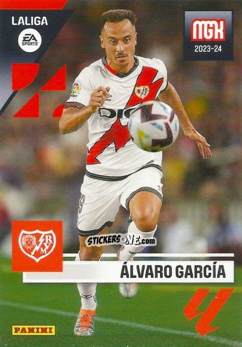 Figurina Álvaro García - LaLiga 2023-2024. Megacracks n. 305 - Panini