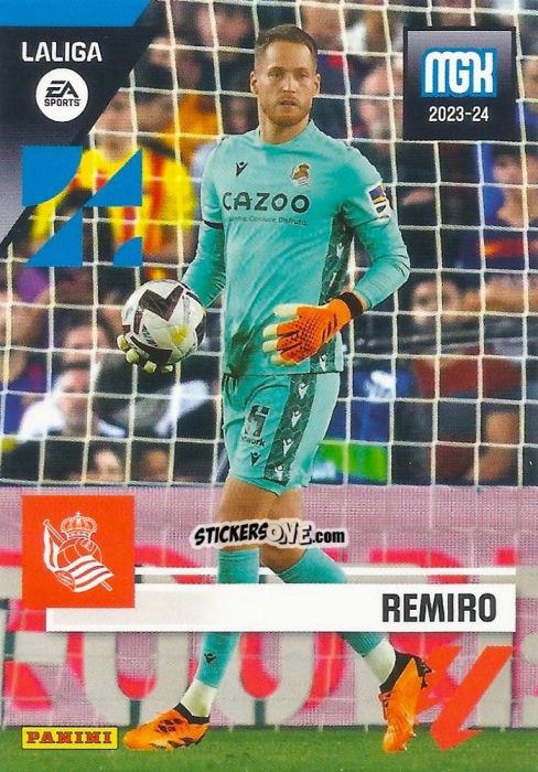 Figurina Remiro - LaLiga 2023-2024. Megacracks n. 308 - Panini