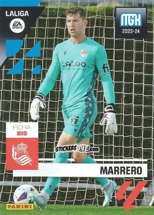 Figurina Marrero - LaLiga 2023-2024. Megacracks n. 309bis - Panini