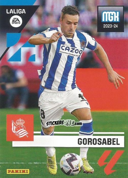 Figurina Gorosabel - LaLiga 2023-2024. Megacracks n. 310 - Panini