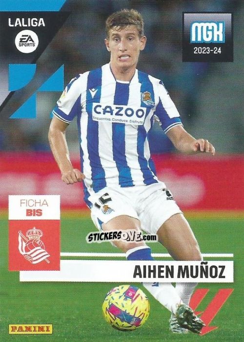 Figurina Aihen Munoz - LaLiga 2023-2024. Megacracks n. 310bis - Panini