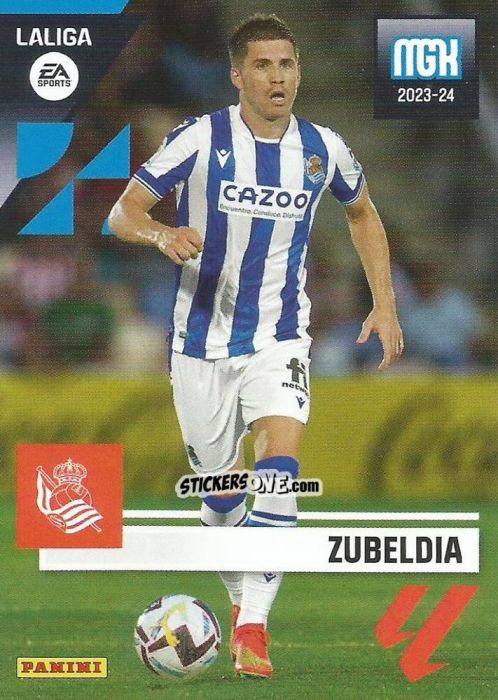 Figurina Zubeldia - LaLiga 2023-2024. Megacracks n. 314 - Panini