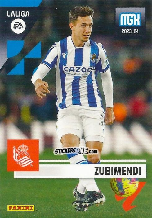 Figurina Zubimendi - LaLiga 2023-2024. Megacracks n. 316 - Panini