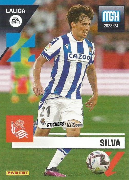Cromo Silva - LaLiga 2023-2024. Megacracks n. 320 - Panini