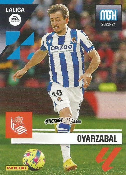 Figurina Oyarzabal - LaLiga 2023-2024. Megacracks n. 321 - Panini