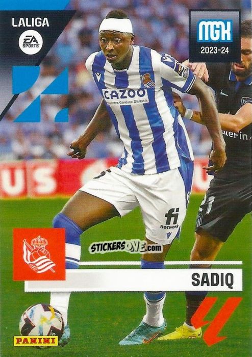 Figurina Sadiq - LaLiga 2023-2024. Megacracks n. 323 - Panini