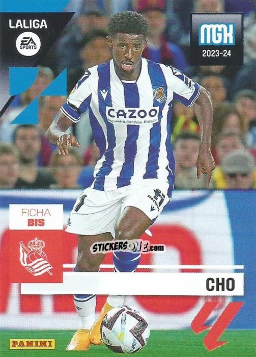 Sticker Cho - LaLiga 2023-2024. Megacracks n. 324bis - Panini