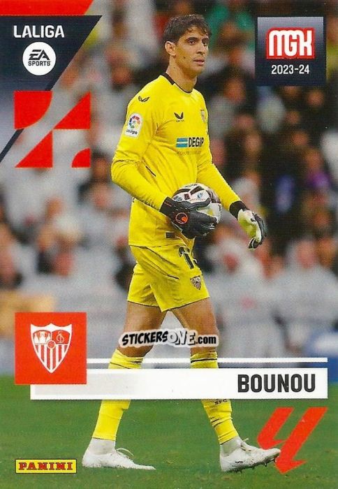 Figurina Bounou - LaLiga 2023-2024. Megacracks n. 326 - Panini