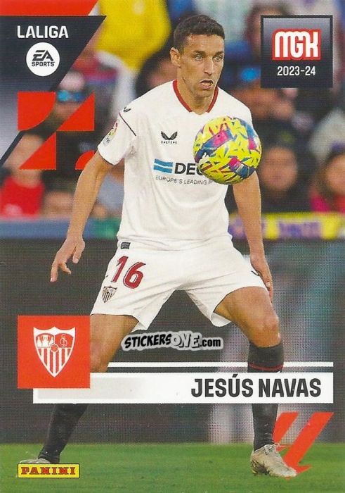 Cromo Jesus Navas - LaLiga 2023-2024. Megacracks n. 329 - Panini
