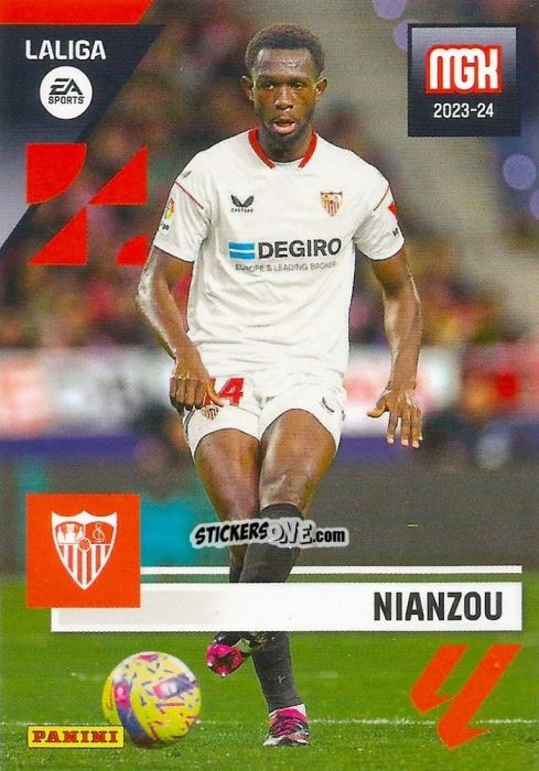 Figurina Nianzou - LaLiga 2023-2024. Megacracks n. 330 - Panini