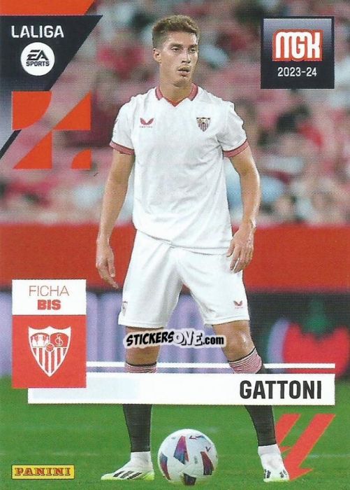 Sticker Gattoni - LaLiga 2023-2024. Megacracks n. 330bis - Panini