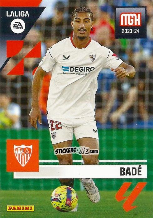 Figurina Badé - LaLiga 2023-2024. Megacracks n. 331 - Panini