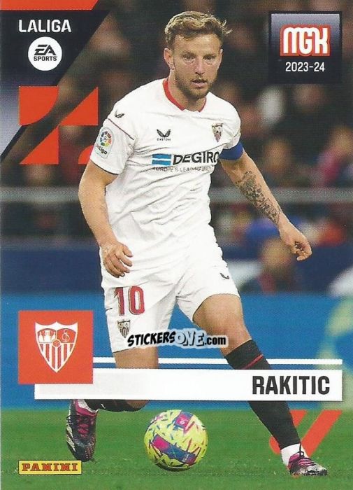 Figurina Rakitic - LaLiga 2023-2024. Megacracks n. 337 - Panini