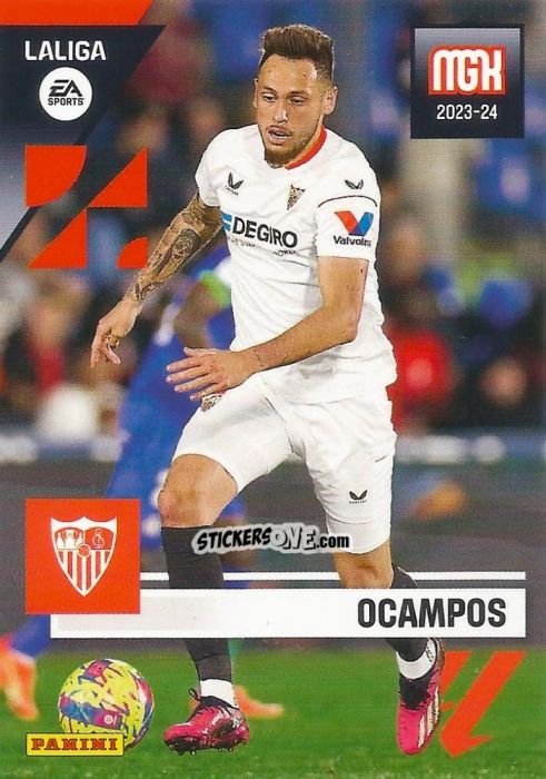 Cromo Ocampos - LaLiga 2023-2024. Megacracks n. 339 - Panini