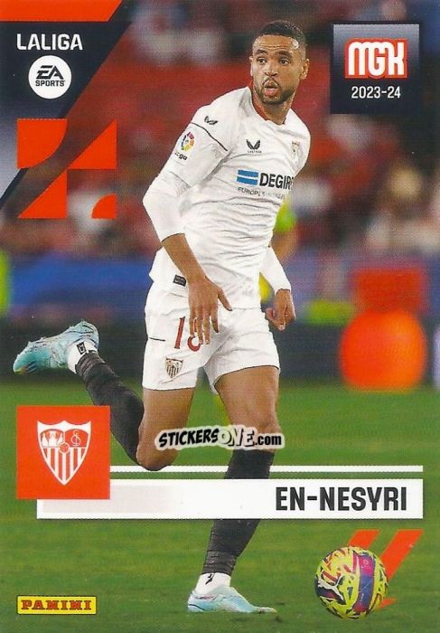 Figurina En-Nesyri - LaLiga 2023-2024. Megacracks n. 341 - Panini