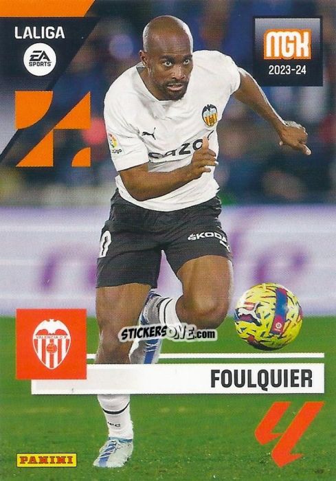 Figurina Foulquier - LaLiga 2023-2024. Megacracks n. 347 - Panini