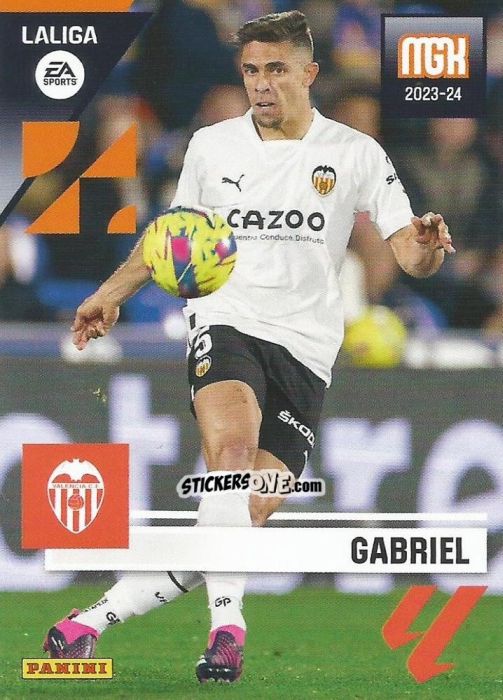 Cromo Gabriel - LaLiga 2023-2024. Megacracks n. 348 - Panini