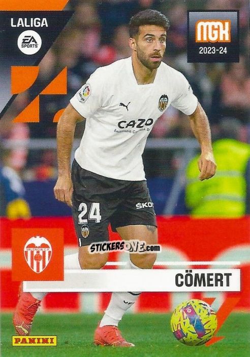 Figurina Comert - LaLiga 2023-2024. Megacracks n. 350 - Panini