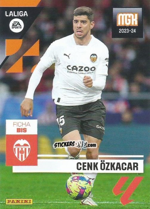 Figurina Cenk Özkacar - LaLiga 2023-2024. Megacracks n. 350bis - Panini
