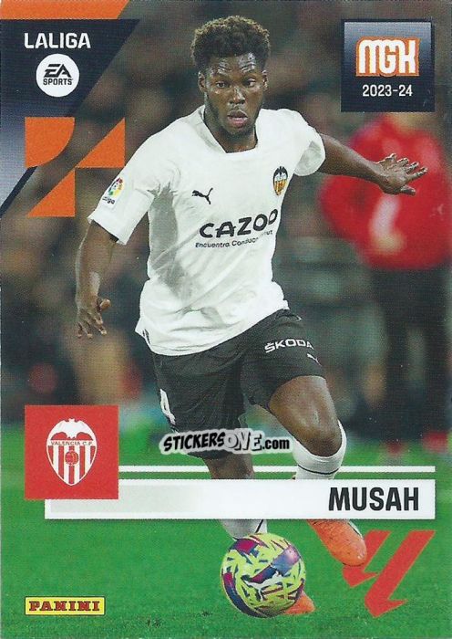 Cromo Musah - LaLiga 2023-2024. Megacracks n. 353 - Panini