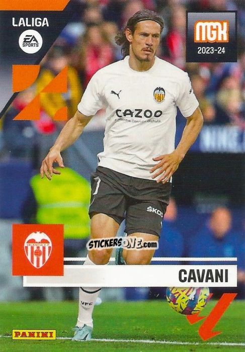 Cromo Cavani - LaLiga 2023-2024. Megacracks n. 359 - Panini