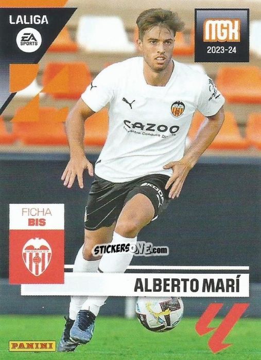 Cromo Alberto Mari - LaLiga 2023-2024. Megacracks n. 359bis - Panini