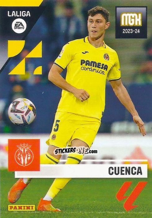 Sticker Cuenca - LaLiga 2023-2024. Megacracks n. 367 - Panini