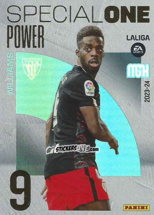 Figurina Williams - LaLiga 2023-2024. Megacracks n. 405p - Panini