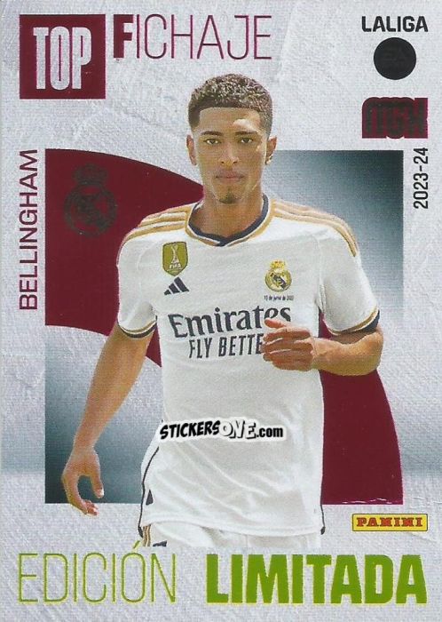 Cromo Bellingham - LaLiga 2023-2024. Megacracks n. LE-BE - Panini