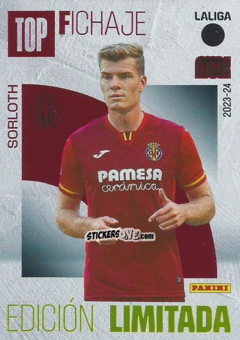 Figurina Sorloth - LaLiga 2023-2024. Megacracks n. LE-SO - Panini