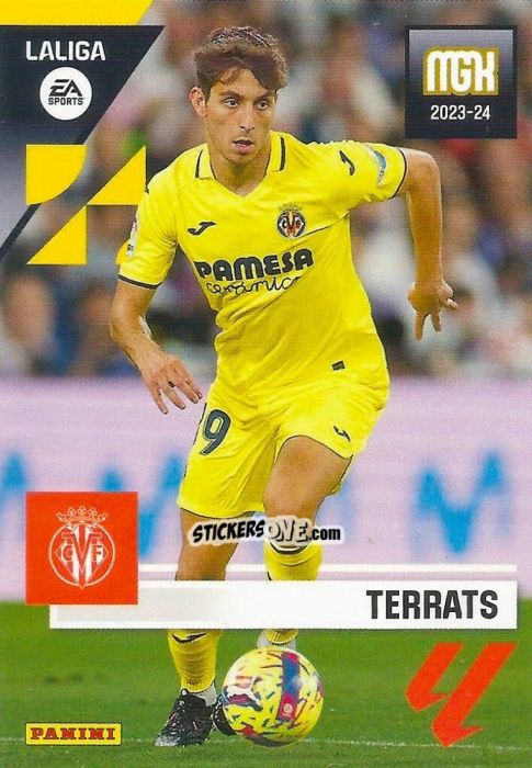 Figurina Terrats - LaLiga 2023-2024. Megacracks n. 373 - Panini