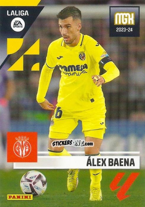 Figurina Alex Baena - LaLiga 2023-2024. Megacracks n. 374 - Panini