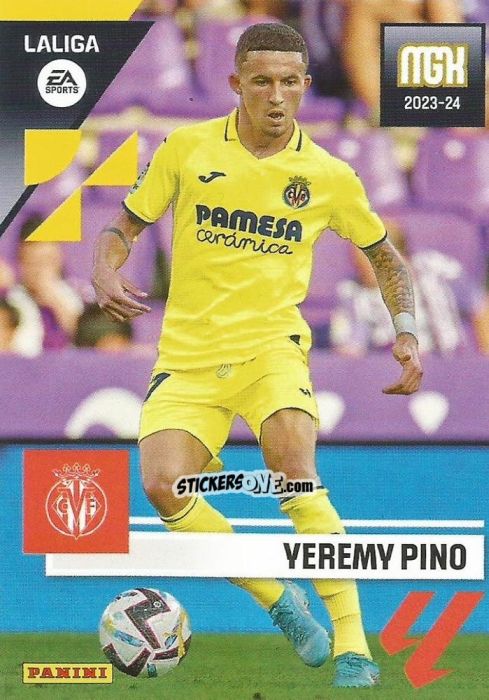 Cromo Yeremy Pino - LaLiga 2023-2024. Megacracks n. 375 - Panini