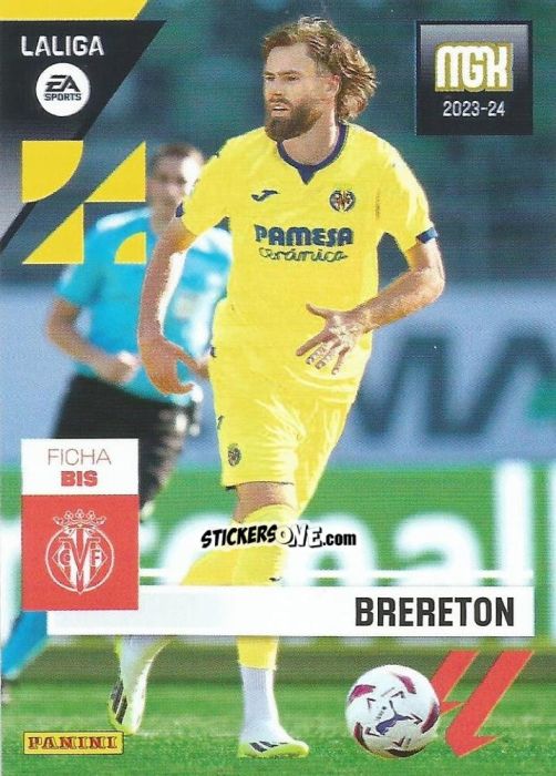 Sticker Brereton - LaLiga 2023-2024. Megacracks n. 378bis - Panini